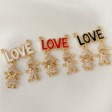 Love Charm With Boy And Girl Charm