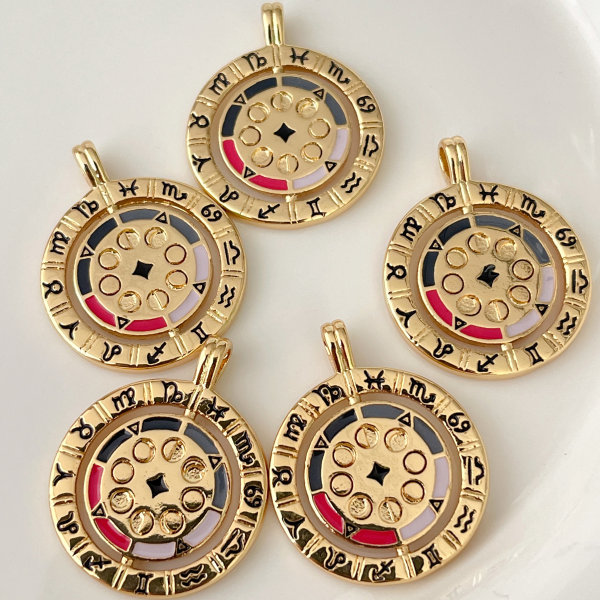 Black Compass Pendant