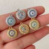 Mini Round Eye Charm
