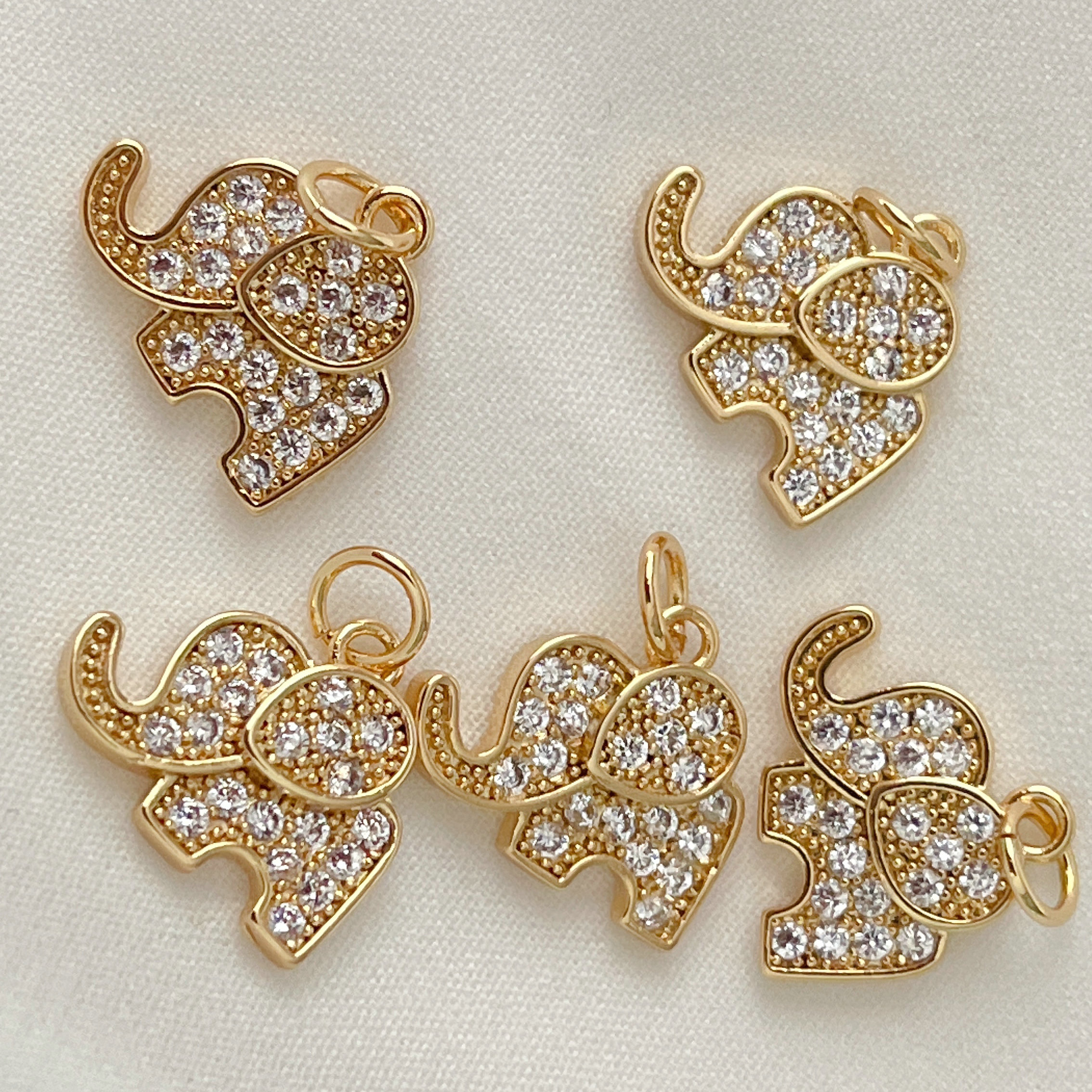 Mini Elephant Charm