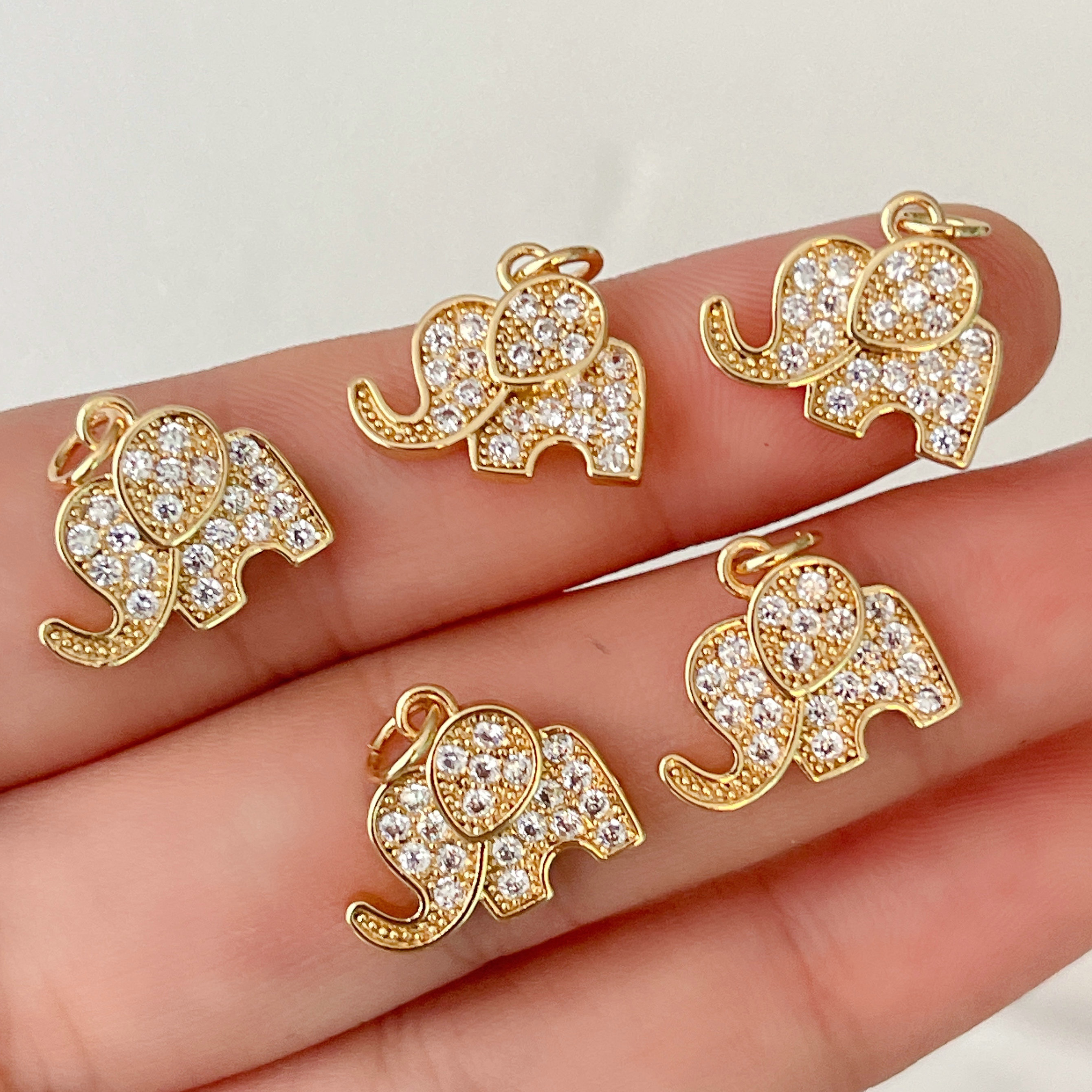 Mini Elephant Charm
