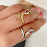 snake adjustable ring