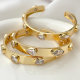 Fashion Zircon Bangle