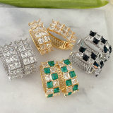 Zircon Square Earrings CMEADL-2453179