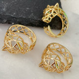 Metal Leopard Ring