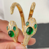 Green Snake Bangle