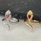 snake adjustable ring