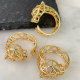 Metal Leopard Ring