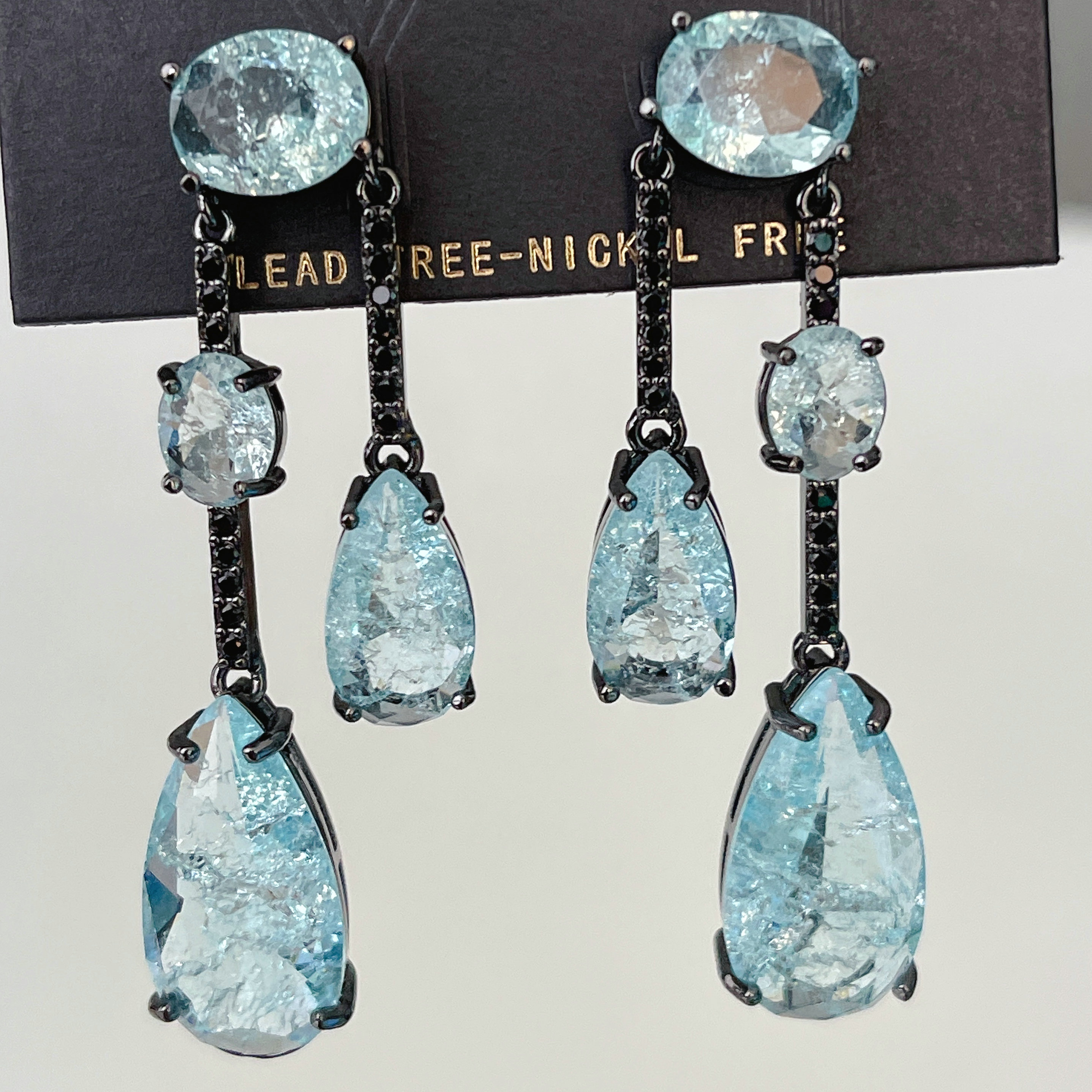 Blue Stone Earrings