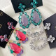 Flower Zircon Earrings