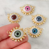 Pave Eyelash Eye Charm