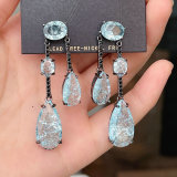 Blue Stone Earrings