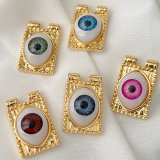 Square Eye Charm