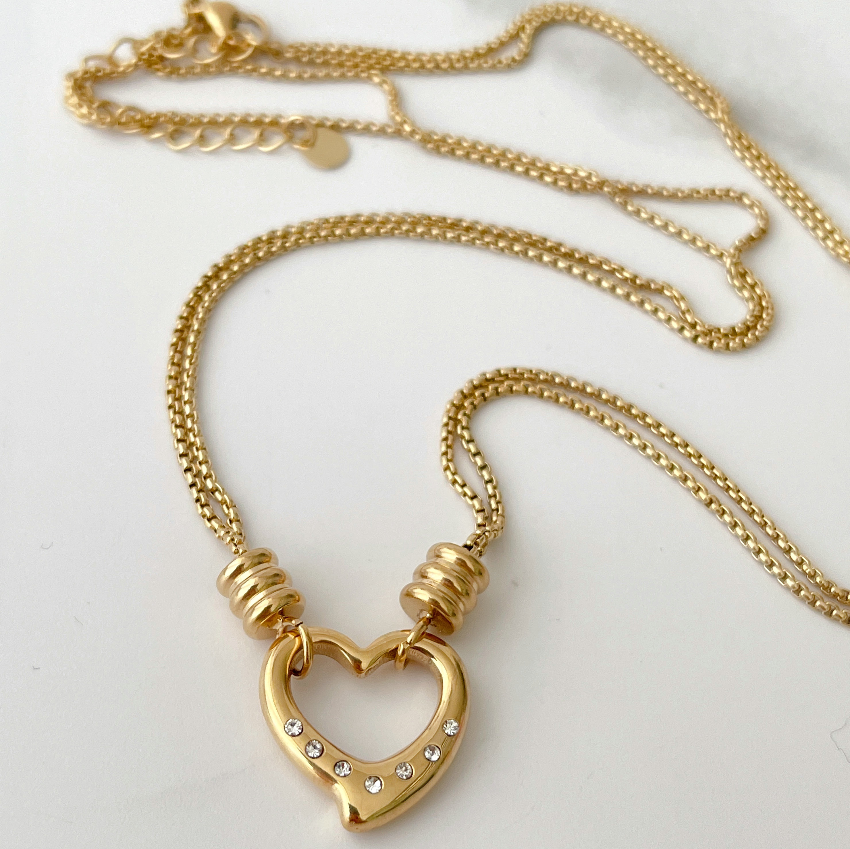 Stainless Steel Heart Necklace