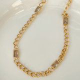 Stainless Steel Cuban Chain Necklace