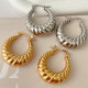 Stainless Steel Light Weight Hoop Earrings