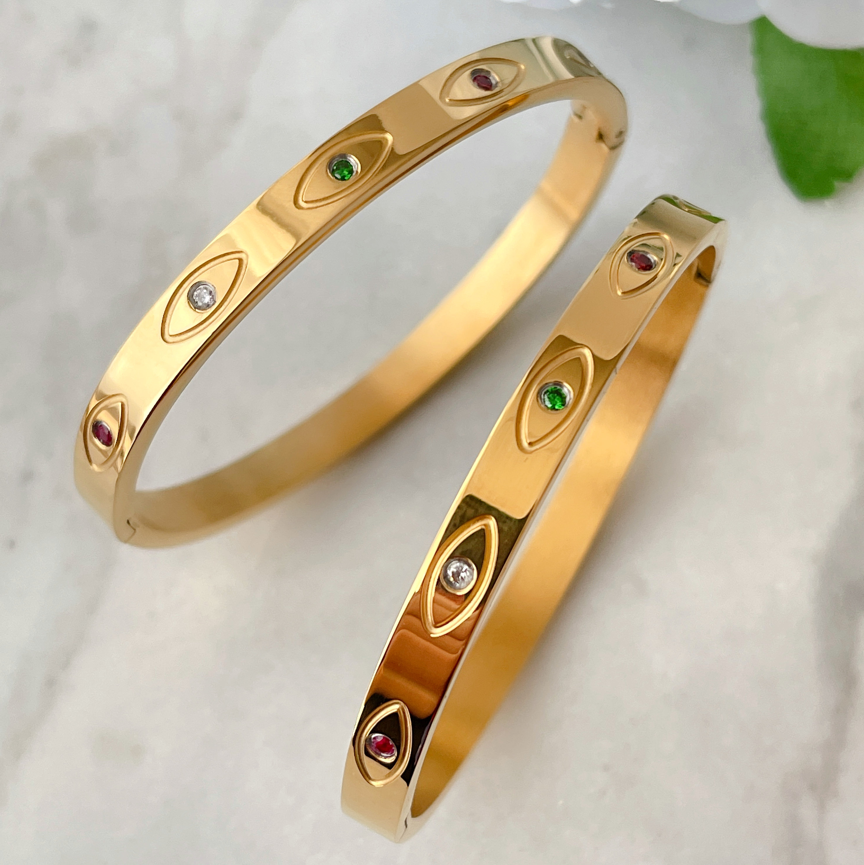 Stainless Steel Eye Cuff