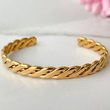 Stainless Steel Cuban Bangle