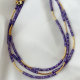 Purple Nature Crystal Necklace