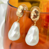 Water Drop Pearl  Earrings