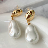 Water Drop Pearl  Earrings