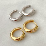 Simple Star Hoop Earrings