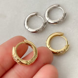 Simple Star Hoop Earrings