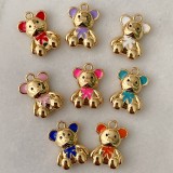Enamel Bear Charm