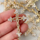 Big Cross Pave Pendant