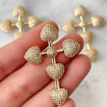 Heart Cross Pendant