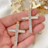 Pave Cross Pendant