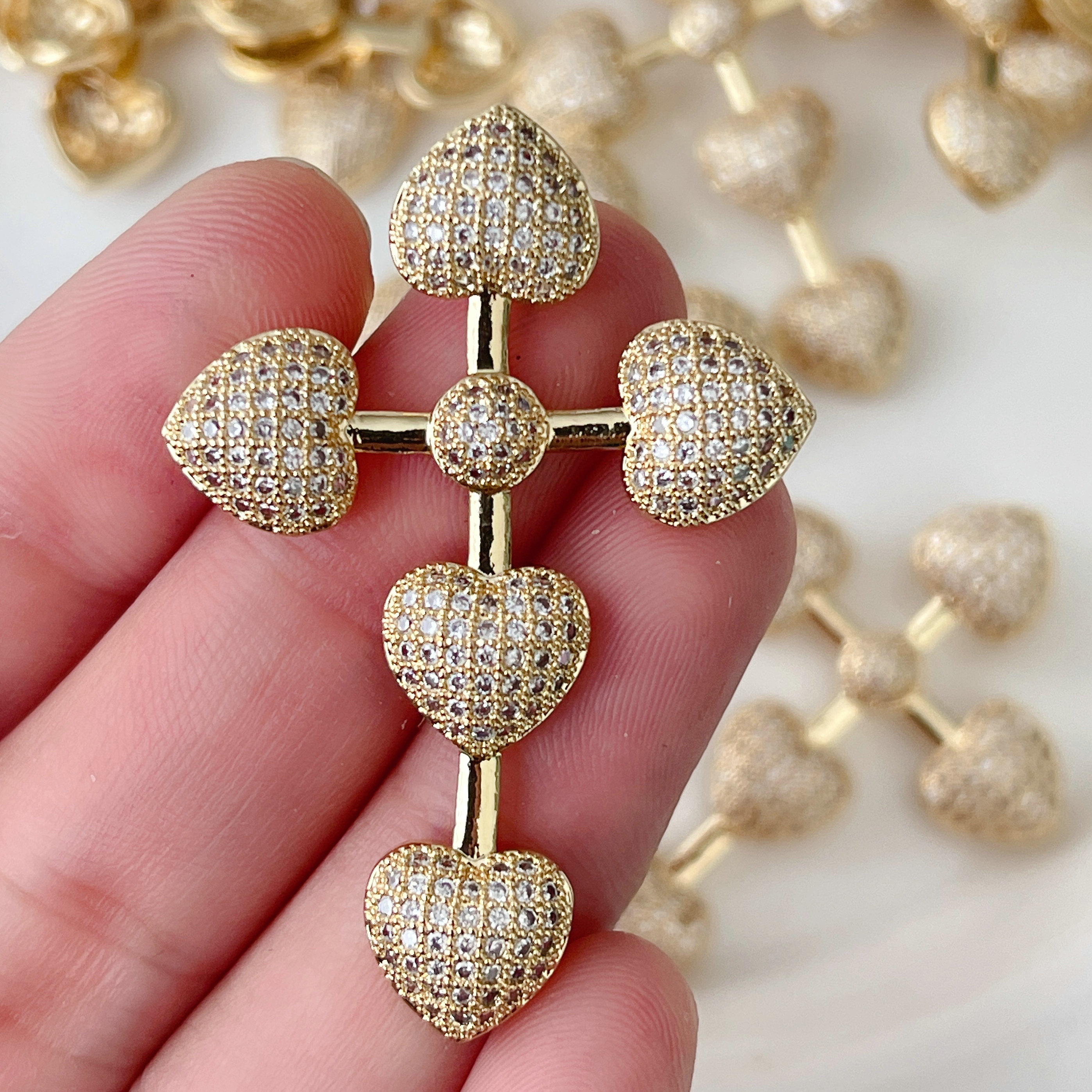 Heart Cross Pendant