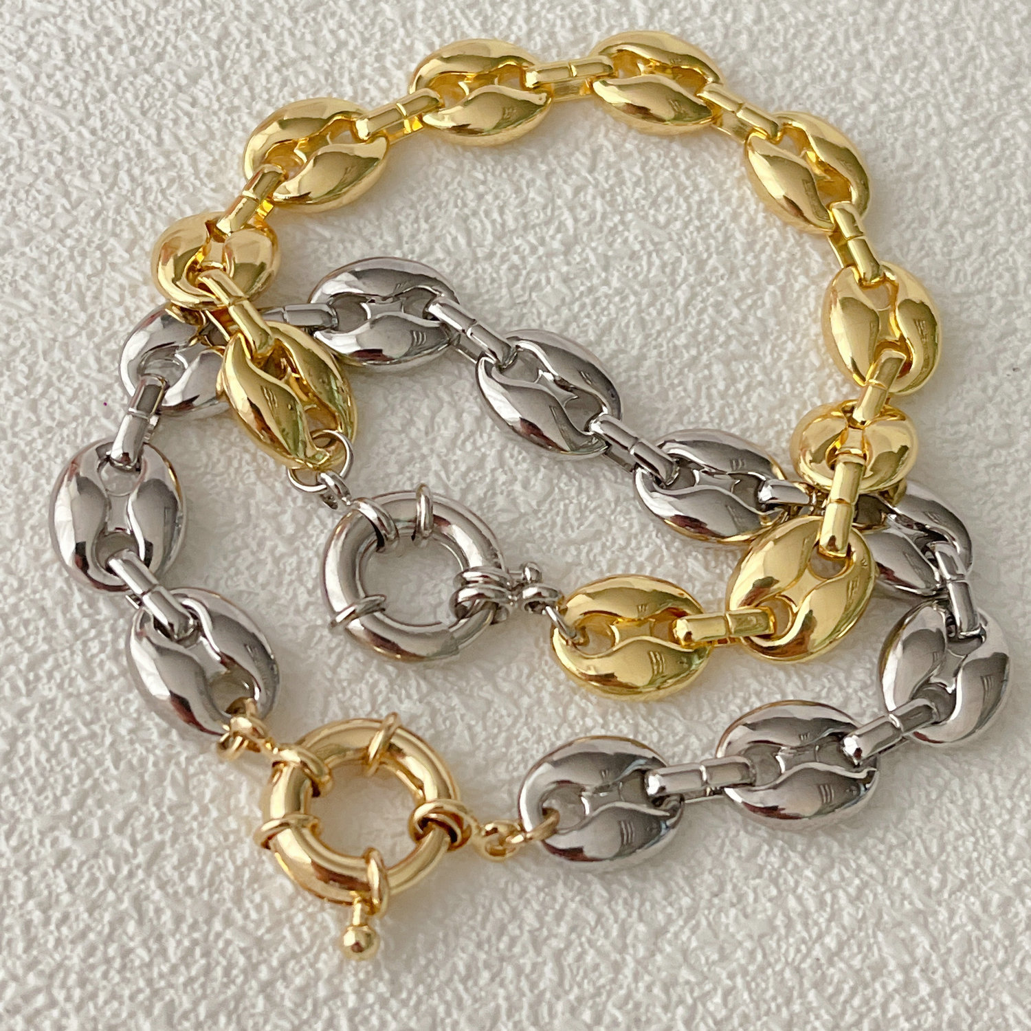Pig nose Bracelet With Clasp