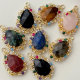 Colorful Big Gemstone Pendant