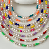 Colorful Fresh Water Pearl Necklace