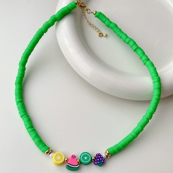 Green Fruit Necklace