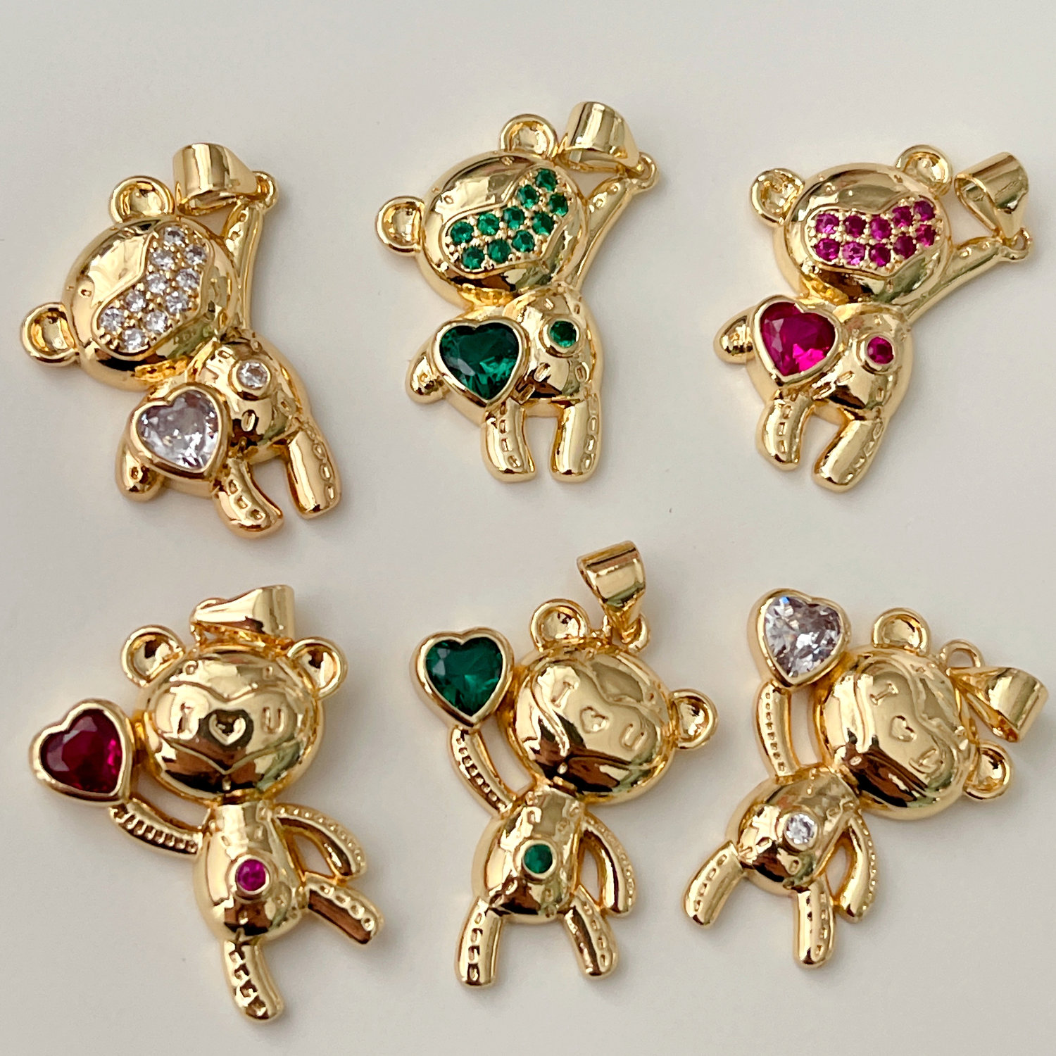 Fashion Bear Charm