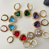 Heart Drop Earrings