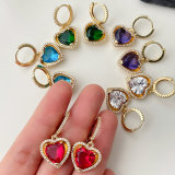 Heart Drop Earrings