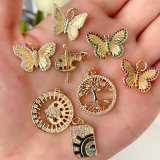 Butterfly / Eye Charm