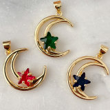 Moon Star Pendant