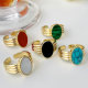 Oval Shape Adjustable Ring