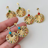 Lotus Leaf Earrings