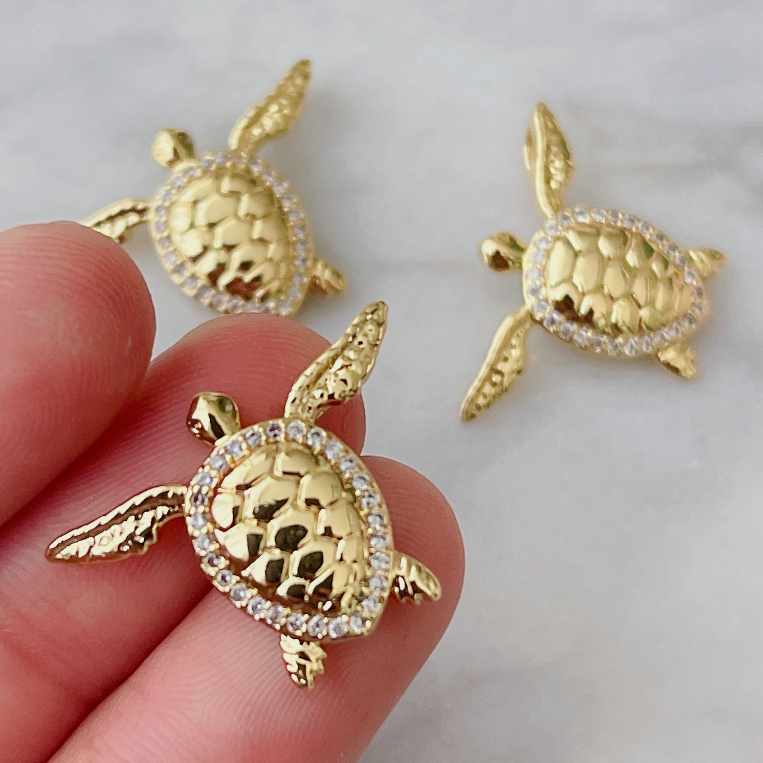 Small Tortoise Pendant