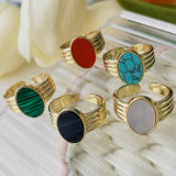 Oval Shape Adjustable Ring