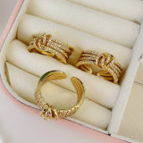 Knot Adjustable Ring