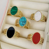 Oval Shape Adjustable Ring