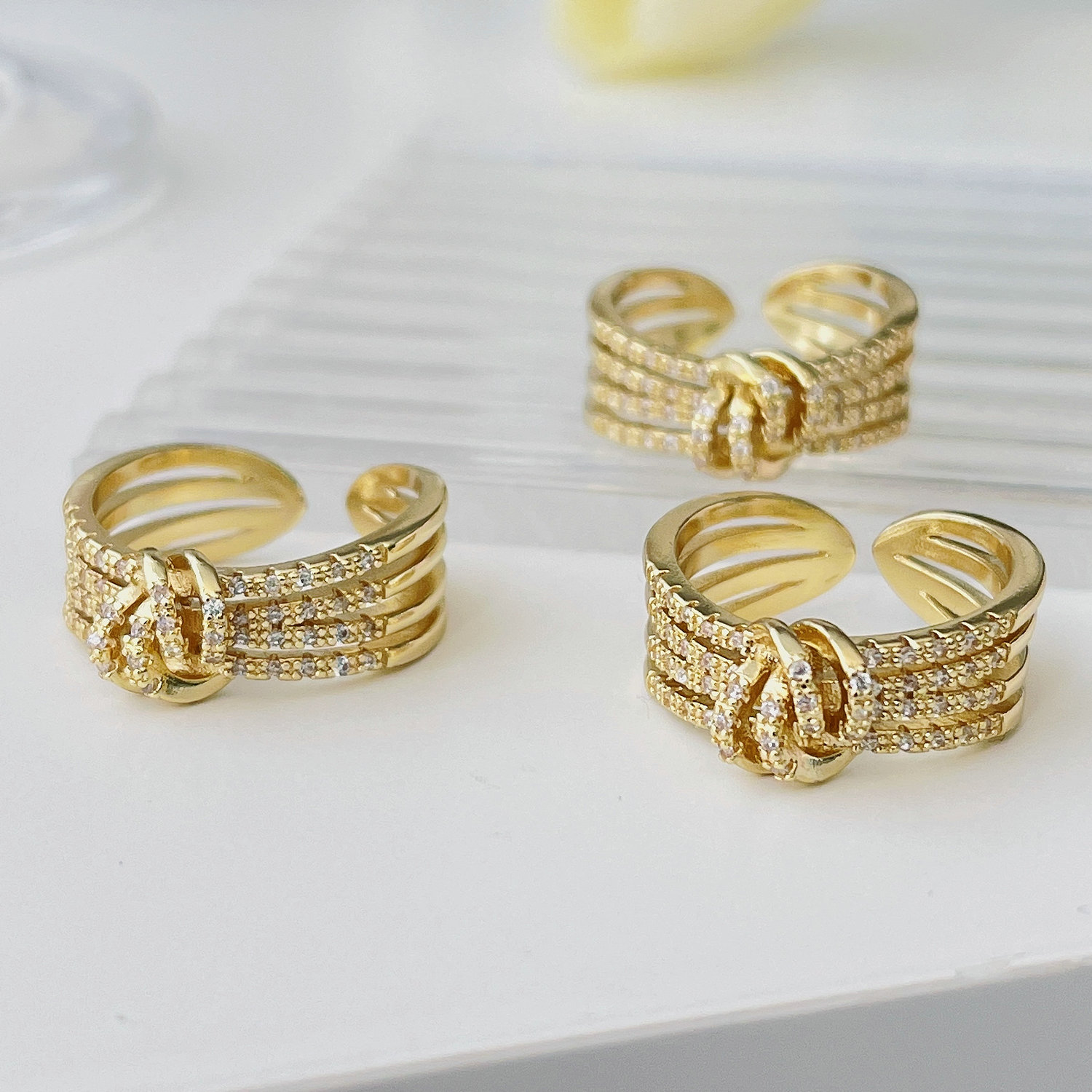 Knot Adjustable Ring