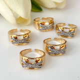 Silver Cross Adjustable Ring