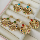 Lotus Leaf Earrings